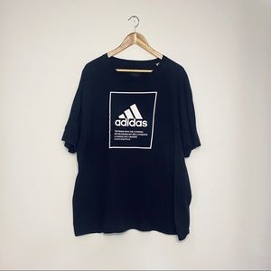 ADIDAS | BLACK GRAPHIC T-SHIRT